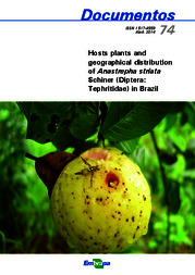 Thumbnail de Hosts plants and geographical distribution of Anastrepha striata Schiner (Diptera: Tephritidae) in Brazil.